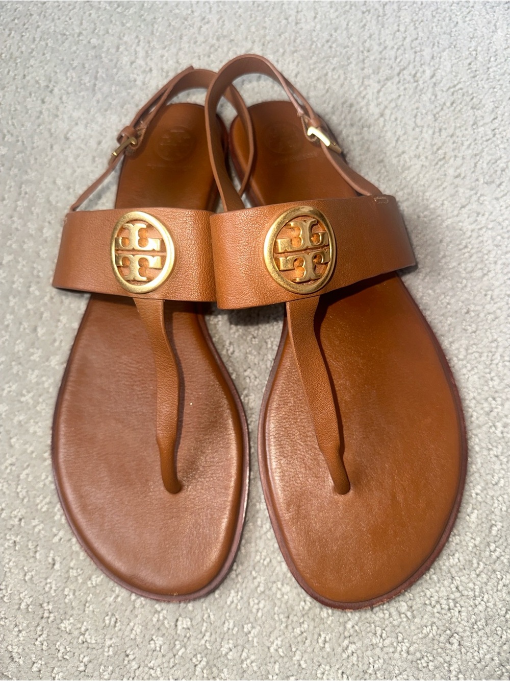 Beautiful! Tory Burch Miller Leather Thong Slingback Sandal - Women's 11